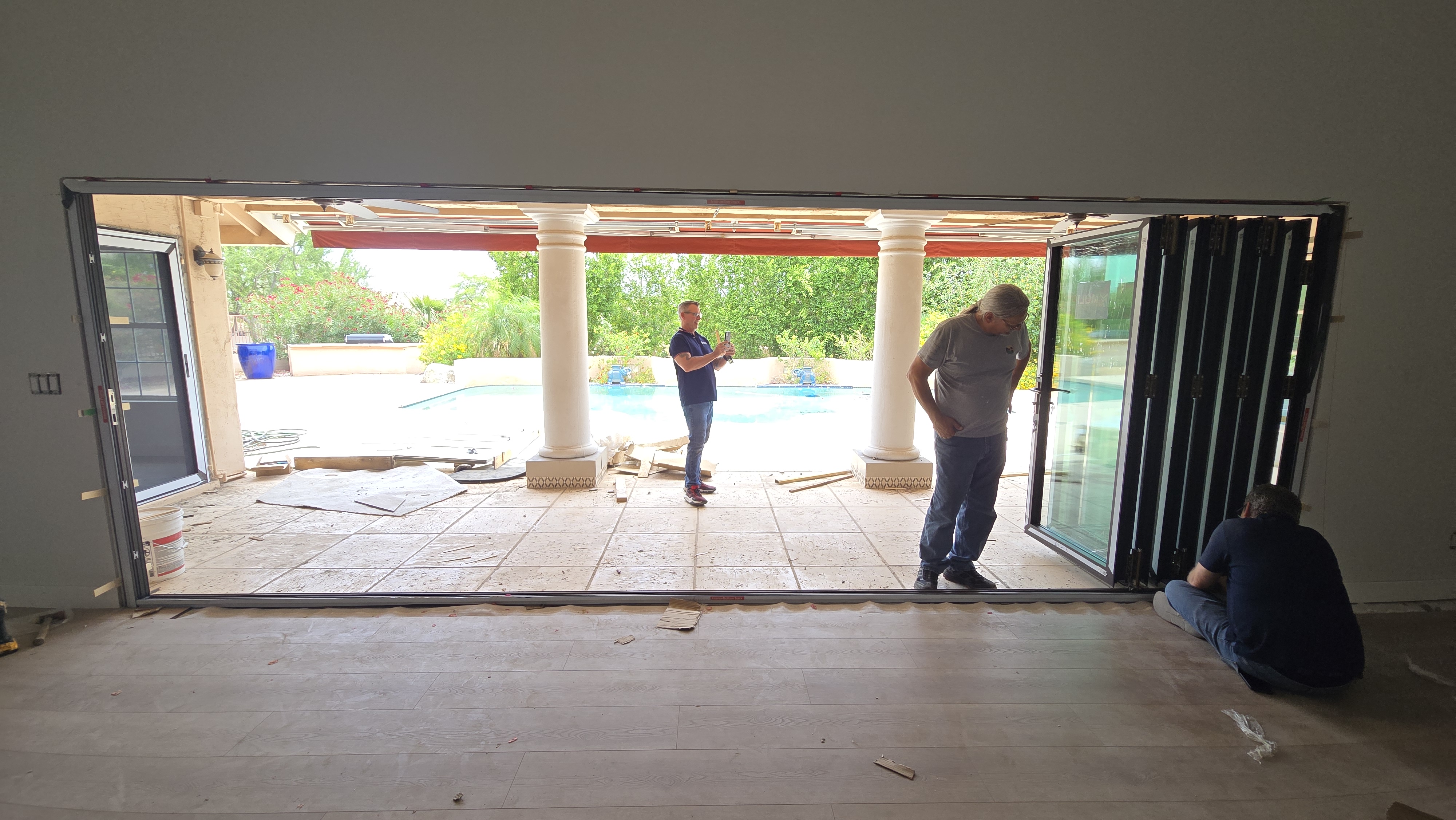88 - BiFold Door — live install 1