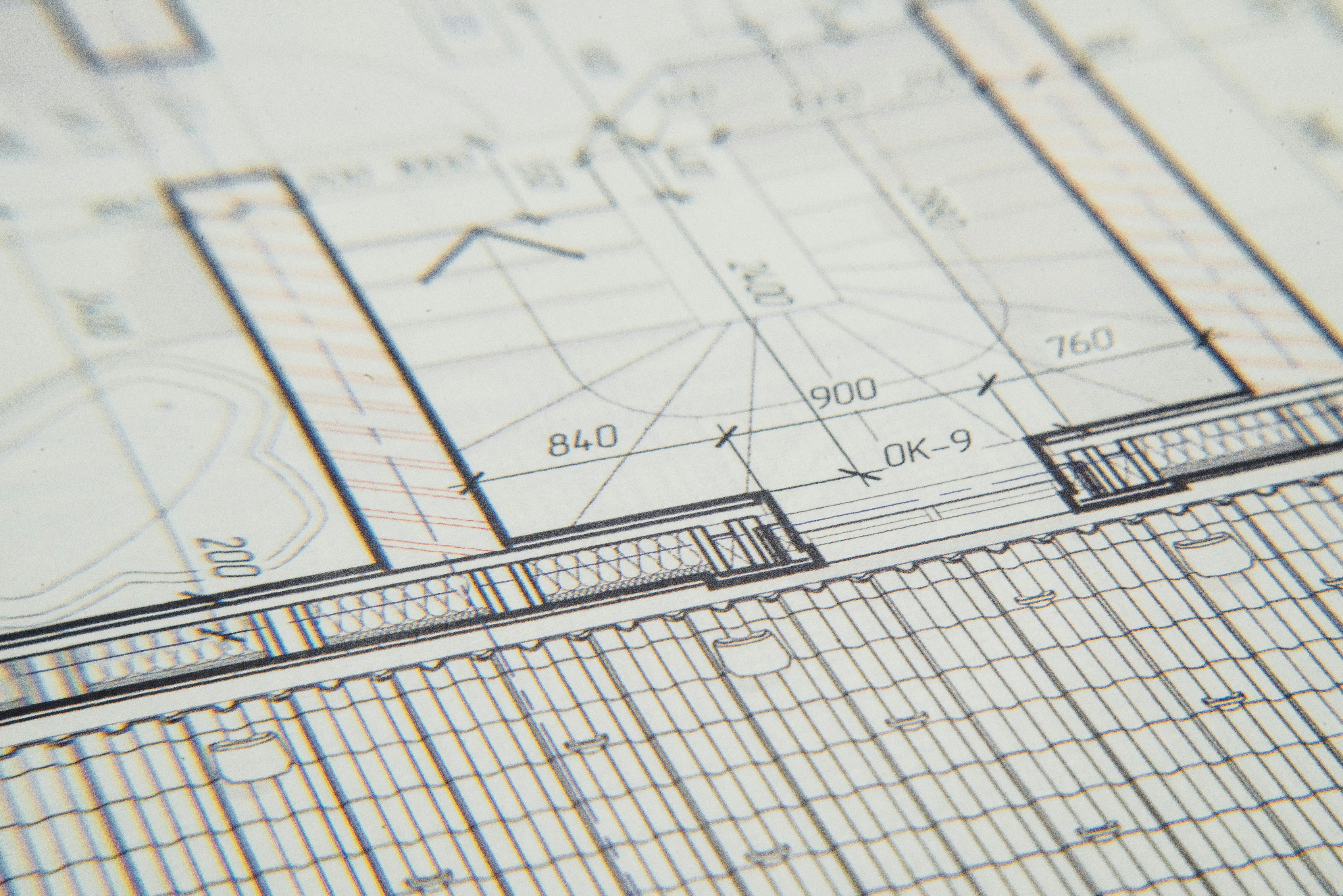 Architectural drawing and technical specifications